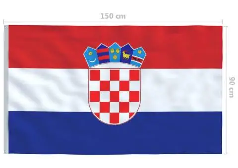 Steag Croația, 90 x 150 cm - 5/5