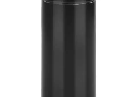 Coș de gunoi automat cu senzor, 80 L, negru, oțel carbon - 2/5