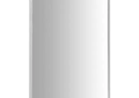 Oglindă, argintiu, 70x50 cm - 2/5