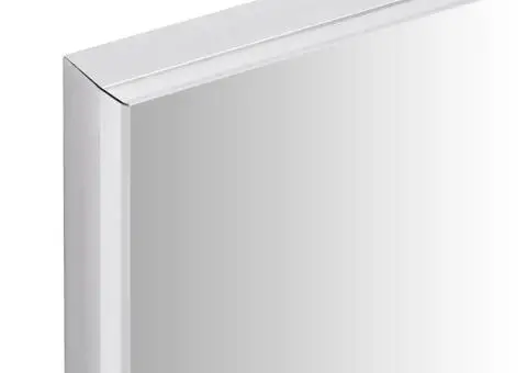 Oglindă, argintiu, 70x50 cm - 4/5