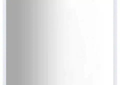 Oglindă, alb, 50x50 cm - 1/5