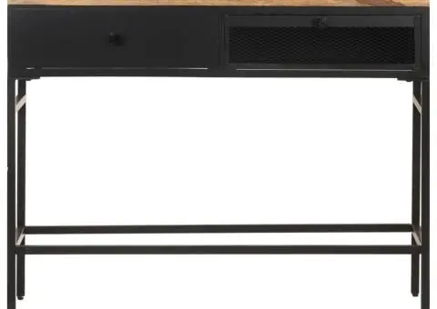 Servantă, 100x35x77 cm, lemn masiv de mango nefinisat - 3/5