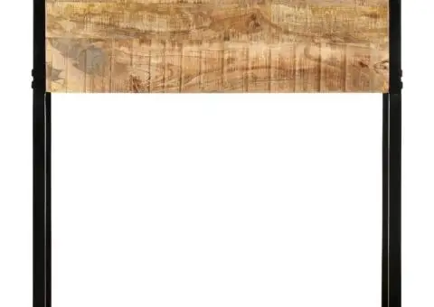 Jardinieră, 60 x 20 x 68 cm, lemn de mango nefinisat - 2/5