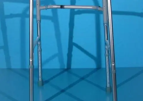 Cadru pentru mers din aluminiu NOU - 8/9