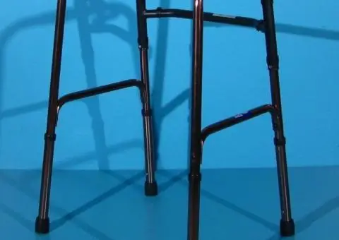 Cadru pentru mers din aluminiu NOU - 5/8