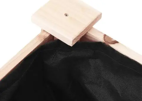 Jardinieră cu roți și căptușeală 71x37x80 cm lemn masiv de brad - 5/5