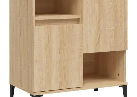 Dulapuri, 2 buc, stejar sonoma, 60x35x70 cm, lemn prelucrat - 5/5