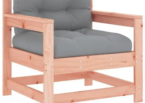 Set mobilier de grădină cu perne, 6 piese, lemn masiv Douglas - 5/5