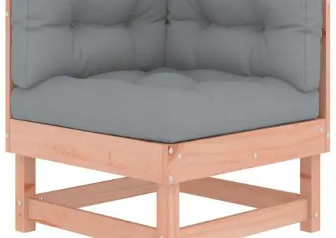 Set mobilier de grădină cu perne, 8 piese, lemn masiv douglas - 4/5