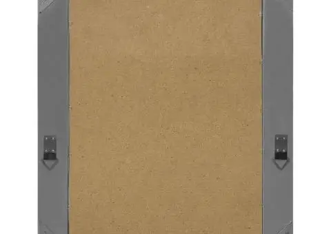 Oglindă de perete în stil baroc, negru, 50 x 60 cm - 3/5