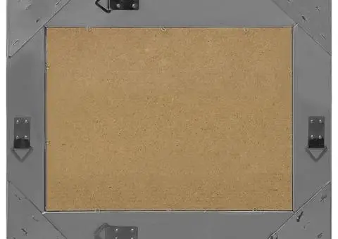 Oglindă de perete în stil baroc, negru, 60 x 40 cm - 3/5