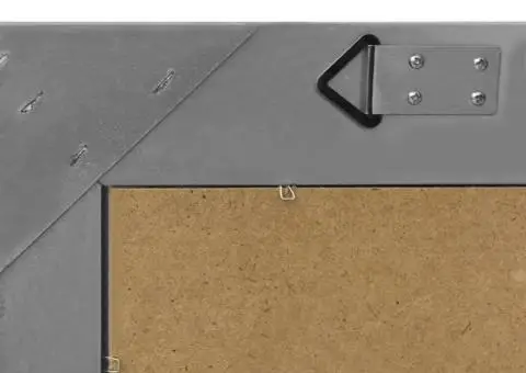 Oglindă de perete în stil baroc, negru, 60 x 40 cm - 5/5