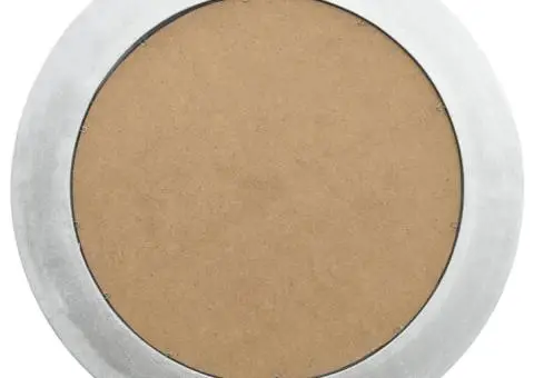 Oglindă de perete în stil baroc, argintiu, 50 cm - 4/5