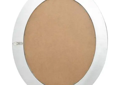 Oglindă de perete în stil baroc, argintiu, 50 x 60 cm - 5/5