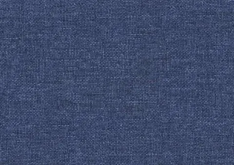 Taburet, albastru, 60x60x36 cm, material textil și piele eco - 5/5