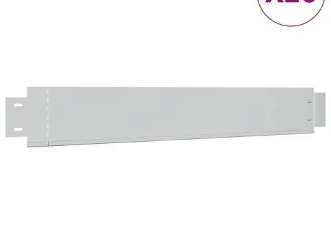Set gard gazon plăci flexibile 20 buc. 100x14 cm oțel zincat - 2/5