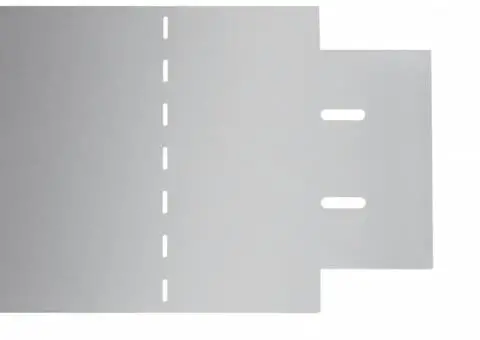 Set gard gazon plăci flexibile 20 buc. 100x14 cm oțel zincat - 5/5