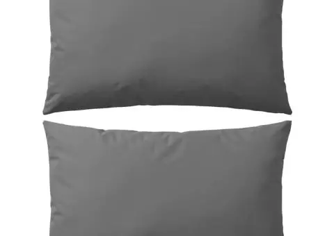 Perne de exterior, 2 buc., gri, 60 x 40 cm - 1/5