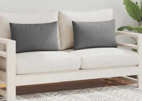 Perne de exterior, 2 buc., gri, 60 x 40 cm - 2/5