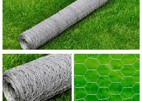 Gard de plasă, argintiu, 1 x 25 m, oțel galvanizat, hexagon - 5/5