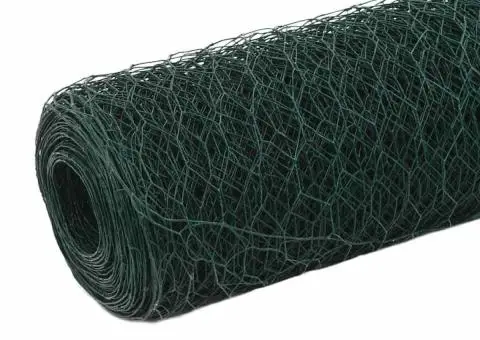 Plasă de sârmă găini, verde, 25 x 1,2 m, oțel cu înveliș PVC - 2/4