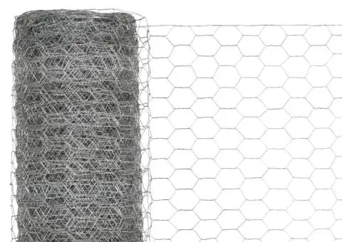 Plasă de sârmă găini, argintiu, 25 x 1,5 m, oțel galvanizat - 3/4