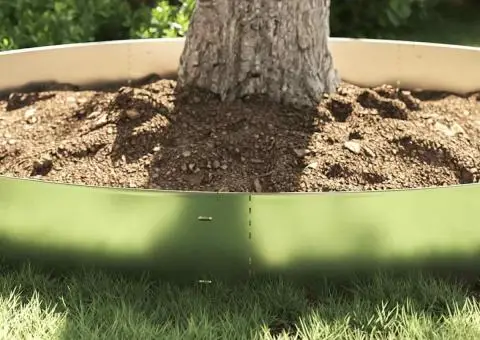 Gard de gazon, 20 buc., 100 x 20 cm, oțel galvanizat - 3/5