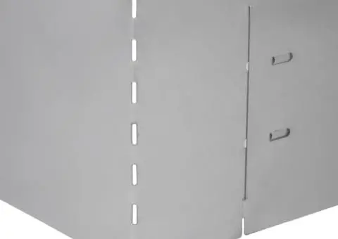 Gard de gazon, 20 buc., 100 x 20 cm, oțel galvanizat - 5/5