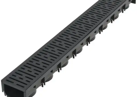 Canale de drenaj, 4 m, plastic - 3/5