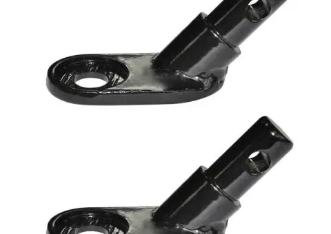 Cuplaje pentru remorcă de bicicletă, 2 buc., fier - 1/4