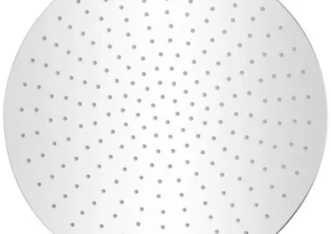 Cap de duș tip ploaie, 2 buc., Ø 40 cm, oțel inoxidabil - 2/5