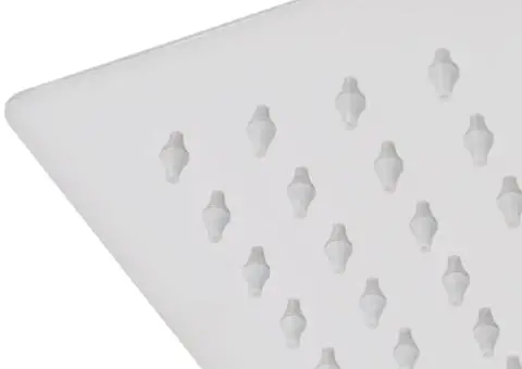 Cap de duș tip ploaie, 2 buc., 25 x 25 cm, oțel inoxidabil - 5/5