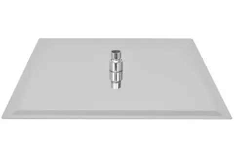 Cap de duș tip ploaie, 2 buc., 40 x 40 cm, oțel inoxidabil - 4/5