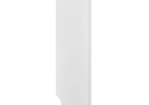 Mască de calorifer, 2 buc., alb, 152 cm, MDF - 3/4