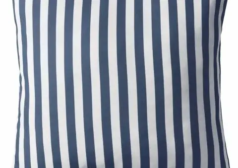 Perne de exterior, 2 buc., imprimeu dungi, 45x45 cm, bleumarin - 3/5