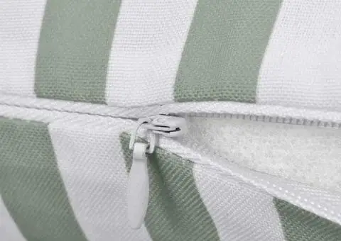 Perne de exterior, 4 buc, imprimeu dungi, 45x45 cm, gri - 4/5