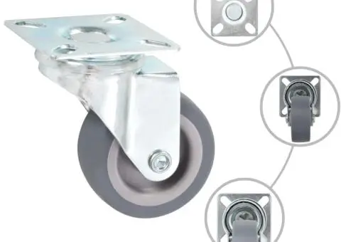 Roți pivotante, 8 buc., 50 mm - 2/5