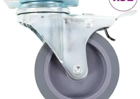 Roți pivotante, 32 buc., 75 mm - 1/5