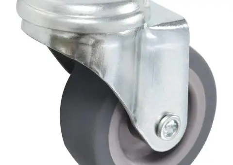 Roți pivotante cu gaură pentru șurub, 12 buc., 50 mm - 3/5