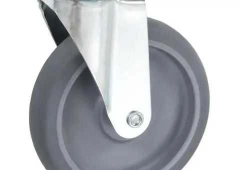 Roți pivotante cu gaură pentru șurub, 32 buc., 125 mm - 3/5