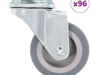 vidaXL Roți pivotante, 96 buc., 50 mm
