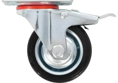 Roți pivotante, 12 buc., 75 mm - 4/5