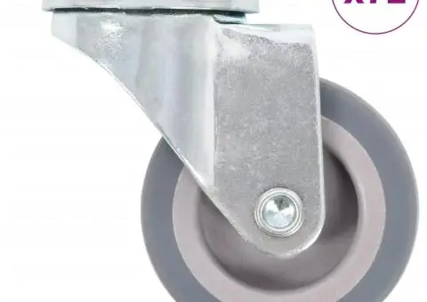 Roți pivotante, 72 buc., 50 mm - 1/5