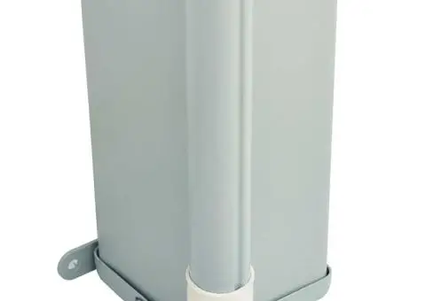 Copertină laterală retractabilă de terasă, maro, 220x600 cm - 5/5