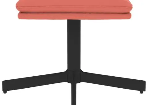 Taburet, roz, 60x60x36 cm, catifea - 3/5