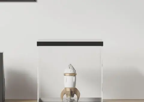 Cutie de prezentare, transparent, 30x30x30 cm, acril - 1/5