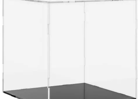 Cutie de prezentare, transparent, 30x30x30 cm, acril - 2/5