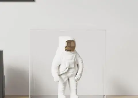 Cutie de prezentare, transparent, 40x36x35 cm, acril - 1/5