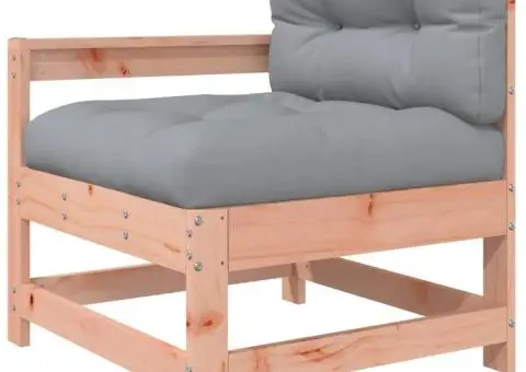 Set mobilier de grădină cu perne, 7 piese, lemn masiv douglas - 5/5