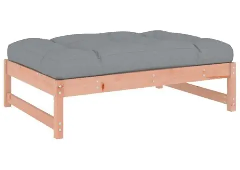 Set mobilier de grădină cu perne, 2 piese, lemn masiv Douglas - 5/5